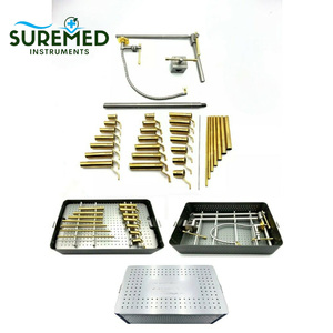 Sistema de Retracción Tubular Reutilizable de Alta Calidad Grado A+, Juego Completo Manual de Acero Inoxidable para Cirugía de Columna Vertebral, 1 Año de Garantía - Product Image 1