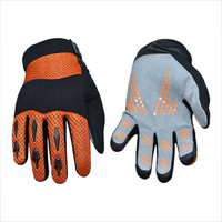 Gants de paintball à doigts entiers Super Grip, respirants, légers, tactiques, avec paume renforcée, logo personnalisé