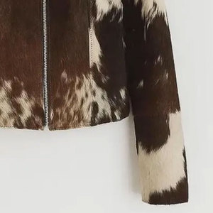 Winter Streetwear Style <b>Men</b> Cowhide <b>Leather</b> <b>Jackets</b> Waterproof And Windproof <b>Men</b> Cowhide <b>Leather</b> <b>Jackets</b> - Product Image 5