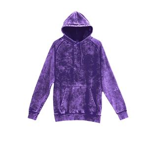 Sudadera con Capucha de Terciopelo Vintage Unisex Extra Grande, 100% Algodón, Lavado Ácido, de Alta Calidad, con Logotipo Personalizado OEM 2024, Resistente al Viento, para Invierno - Product Image 1