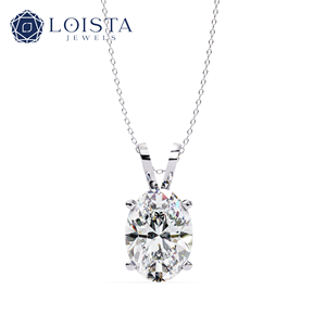 Precio de Fábrica al por Mayor, Lujosos Colgantes de Diamantes de Laboratorio con Corte de Pera, Joyería de 14K y 18K, Collar con Colgante de Pera para Boda, Regalo para Mujer - Product Image 2