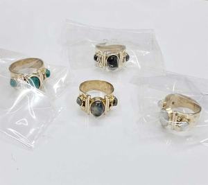 Bagues en perles de pierre pour femmes GC-RG-320, taille ajustable, pour filles, idéales pour un cadeau de la Saint-Valentin, exportation mondiale depuis l'Inde - Product Image 1