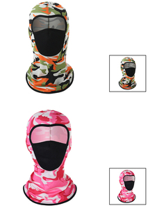 Masque de cyclisme anti-UV, anti-poussière, cagoule de protection, coupe-vent, pour sports de plein air, 100% polyester, ajustement réglable - Product Image 5