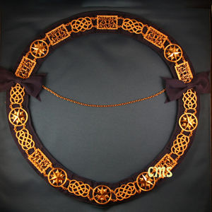 Collares Masónicos de Alta Calidad de la Cadena Grand Lodge, los Más Vendidos, Collares Masónicos Personalizados - Product Image 1