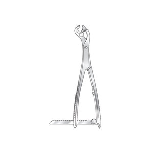 Pinza para Huesos Lambotte de 220 mm, Acero Inoxidable, Instrumento Quirúrgico Ortopédico Reutilizable, Fabricante de Pakistán - Product Image 1