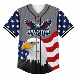Camisetas de Béisbol Personalizadas de Alta Calidad al por Mayor, Camisetas de Moda en Tendencia, Logotipos de Patrocinadores, Uniformes de Béisbol, Tallas Grandes, Secado Rápido - Product Image 1
