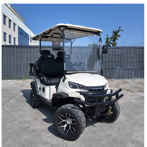 Voitures de golf électriques 60 V authentiques 4 places avec sièges pliables pour parcours de golf – Nouveauté 2025 – Offre Spéciale - Product Image 1