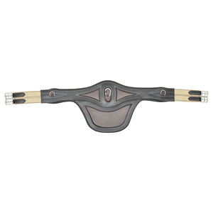 สายรัดเอวม้าหนังแท้พร้อมหัวเข็มขัดสแตนเลสสีพื้น อุปกรณ์ขี่ม้า - Product Image 1
