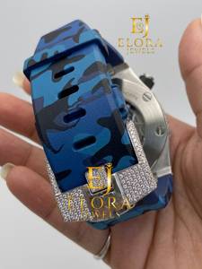 Bestseller Herren Designer Moissanit-Diamant-Uhr für Modebegeisterte Luxus-Accessoires und Persönliche Styling-Accessoires zum Bestpreis - Product Image 2