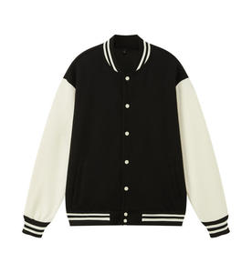 Chaquetas Varsity Personalizables de Chenilla y Algodón para Hombre, Estilo Urbano para Primavera, Sudaderas para Equipos Universitarios - Product Image 1