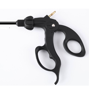 Pinzas de Disección Tipo Nariz de Delfín de 5 mm, Mandíbulas Rectas y Cónicas de 33 cm, Instrumento Quirúrgico Laparoscópico Monopolar, Conector HF - Product Image 3