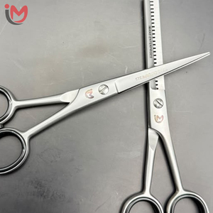 Ciseaux professionnels pour la coupe des cheveux, lame en acier inoxydable, 32 dents, manche moyen, pour droitiers, usage en salon - Product Image 4