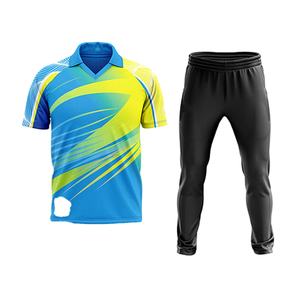 Offre Spéciale de sublimation en jersey de cricket à manches longues personnalisé t-shirts avec balles de cricket conception personnalisée uniforme en coton polyester - Product Image 3