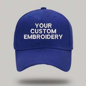 Casquette de baseball vintage délavée personnalisée en tissu éponge brodé pour hommes et femmes, ajustable, en une seule pièce, pour usage extérieur, MOQ - Product Image 1