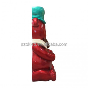 Gummy Bear Photo Op arrugginito Soda può fumetto avvoltoio barilotto tavolo carrozza cimitero Zombie coppia sposata scheletro in fibra di vetro - Product Image 6