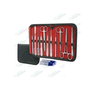 Kit de instrumentos de disección para estudiantes estándar alemán de alta calidad, herramientas de cirugía menor de alta calidad, acero inoxidable aprobado por CE ISO - Product Image 5