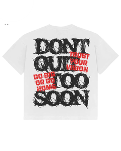 T-shirt surdimensionné personnalisé pour homme, noir, manches courtes, streetwear, imprimé graphique, logo au dos, jersey de coton, col rond, coupe classique - Product Image 4