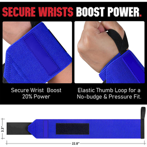 <b>Knee</b> Sleeves Custom Wrist Wraps Solid Color Weightlifting Gym Training Wrist <b>Support</b> Manufacturer Fitness Gym <b>Support</b> <b>Straps</b> - Product Image 3