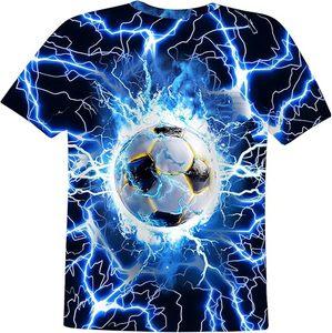 Uniforme de Fútbol Personalizado para Hombre, Diseño de Fútbol con Estampado Completo, Cuello Redondo, Manga Corta, Transpirable, Ropa Deportiva de Poliéster - Product Image 3