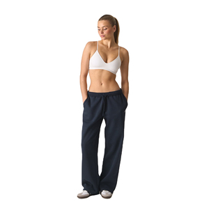 Pantalon de jogging ample à cordon de serrage, style streetwear, pour femme, collection 2026, décontracté, en tissu technique, couleur unie, taille basse - Product Image 3