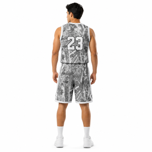 Conjunto de Uniforme de Baloncesto Sublimado Personalizado para Hombres, Jóvenes y Equipos Profesionales, Camisetas y Pantalones Cortos Transpirables que Absorben la Humedad - Product Image 4