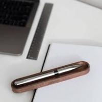Boîte à stylos en bois pliable avec serrure magnétique mallette de rangement artisanale pour stylos de qualité supérieure
