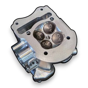 Fabricante Profesional de Taiwán, Cabeza de Cilindro de Aluminio CNC 31/28 Válvulas para Super MIO Racing - Product Image 6