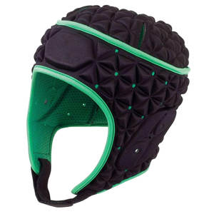Casque de football américain premium à coque souple, casque de rugby de sécurité avec protection de la tête rembourrée en mousse EVA haute densité, réglable et protecteur - Product Image 3