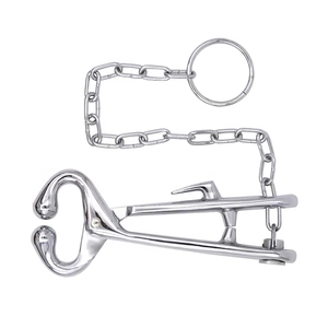 Sujetador de toros de acero inoxidable veterinario de diseño profesional personalizado para sujeción de ganado - Product Image 2