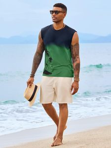 Custom Sublimation Tank Tops For Men Custom Your Own Design 100% Polyester Cool Sublimated Casual <b>Running</b> Vest Gym <b>Singlet</b> Tops - Product Image 3