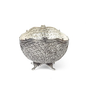 Frutero con Diseño Floral y Adorno de Loro, Tazón Decorativo para Servir Dulces, para Decoración de Mesa de Comedor y Cocina - Product Image 1