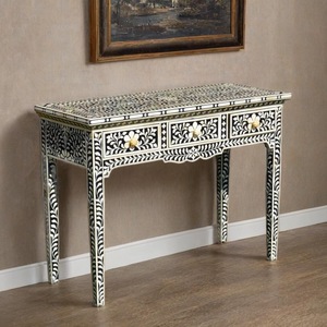 ILAHI's Bone Inlay <b>Drawer</b> Modern Design Agate Detailing <b>Storage</b> Portable Home Furniture - Product Image 5