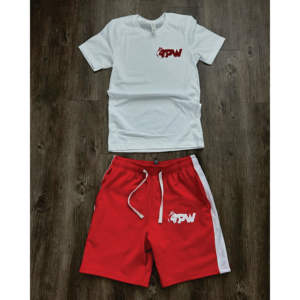 Ensemble décontracté 2 pièces en coton pour homme : T-shirt et short – Tenue d'été 2026 - Product Image 5