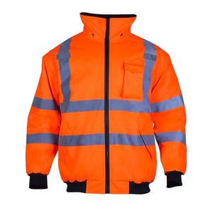 Veste de travail haute visibilité isolante et réfléchissante, ignifuge, de couleur verte, conçue pour l'hiver, pour hommes - Product Image 6