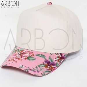 Nouvelles casquettes 5 panneaux vierges de haute qualité en coton sergé lavé, respirantes, légères, unies, avec boucle métallique réglable, pour l'extérieur - Product Image 2
