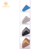 Étui à lunettes de soleil en cuir PU de luxe, logo personnalisé, couleur contrastée, pochette de protection pour lunettes