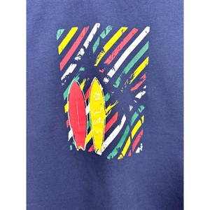 Camiseta de Manga Corta para Niño, Color Naranja, con Estampado de Mapache, Informal, de Algodón Jersey, con Logotipo Frontal - Product Image 3
