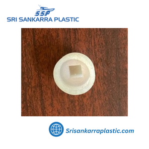 Best-selling High Quality Custom Molded Silicone <b>Rubber</b> Stoppers From Sri Sankarra Plastic White Effective Seal <b>Plugs</b> for Holes - Product Image 2