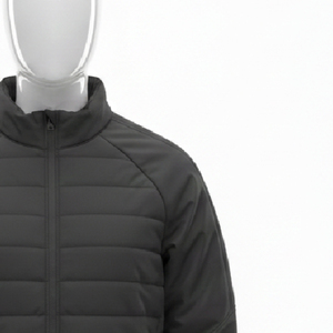 Veste matelassée légère de haute qualité, finition mate, taffetas 100% polyester avec rembourrage 150 g/m², fermetures éclair sur le devant et les poches. - Product Image 3