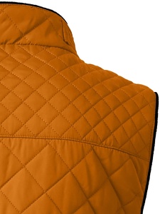 Chaleco Acolchado de Punto con Capucha para Mujer al por Mayor, Cierre de Cremallera, Impermeable, Transpirable, Exterior de Poliéster/Nylon, Personalizable - Product Image 2