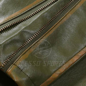 Chaqueta de Cuero para Hombre, Suave, Cómoda, Moderna, Corte Ajustado, Estilo Vintage, a la Moda, para Otoño - Product Image 2