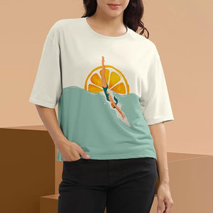Meilleur fournisseur, chemises imprimées avec logo personnalisé, de haute qualité, respirantes, légères, confortables, prix raisonnable, vêtements de rue - Product Image 3