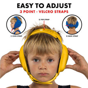 Protège-oreilles de protection avec rembourrage léger et ajustement sécurisé pour l'entraînement sportif et les performances actives - Product Image 3