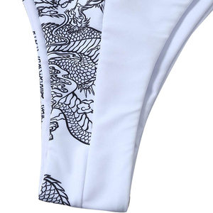 Best Selling Women's <b>Bikini</b> Sets Custom Printed Designs <b>Rhinestone</b> Decoration 2-Piece Set Featuring Front Logo Spandex/Nylon - Product Image 6