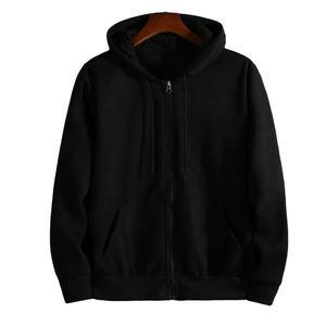 Sudadera con Capucha Personalizada con Logotipo, Ecológica, de Poliéster/Algodón Teñido, Forro Polar Grueso, para Hombre, con Bolsillos, Hombros Caídos, Color Sólido - Product Image 3