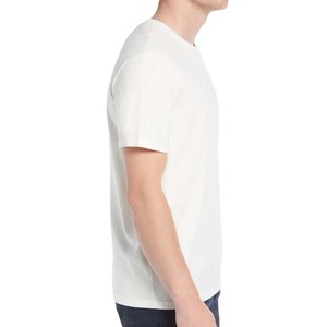 Camisetas de Hombre, 70% Viscosa, 25% Algodón, 5% Elastano, Corte Ajustado, Manga Corta, Cuello Redondo, Estilo Casual - Product Image 5