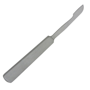 Empujador de Cutículas de Una Sola Punta con Acabado Satinado, Hoja Angulada de Una Sola Punta con Mango Ergonómico Plano, Herramienta de Manicura - Product Image 3