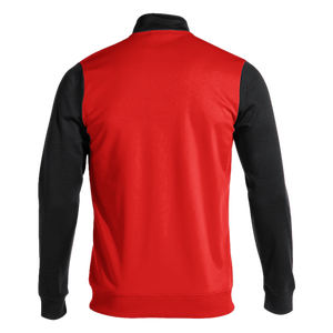 Men's Red Black Full Zip Track <b>Jacket</b> – Athletic Sports Training Wear - Product Image 2