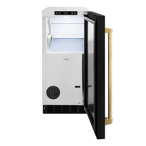 Réfrigérateur encastrable de 15 pouces avec machine à glaçons intégrée, porte en acier inoxydable, pompe de drainage pour cuisine - Product Image 3