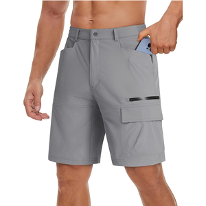 OEM Men's <b>Cargo</b> Shorts Quick Dry Elasticated Mid Waist <b>Work</b> Shorts Canvas Fabric Knee Formal Zip Custom Shorts Men - Product Image 3